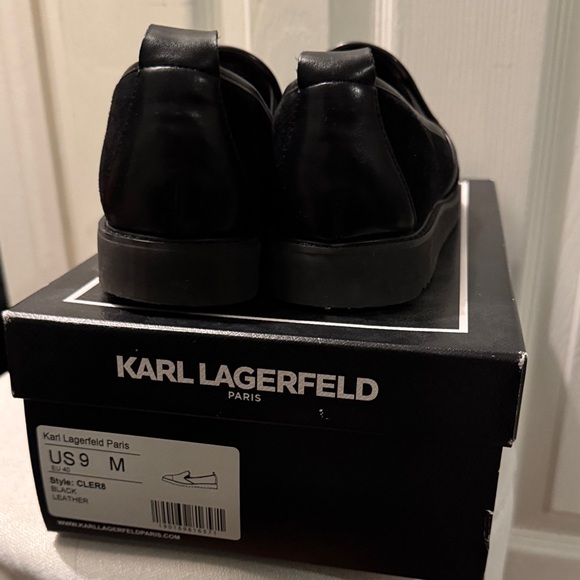 Karl Lagerfeld Black Women's Flats - Picture 6 of 9